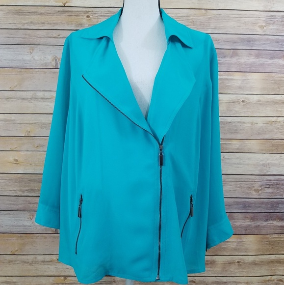 Catherines Jackets & Blazers - NWT Catherines 1X 18/20W 18 20 Semi Sheer Jacket